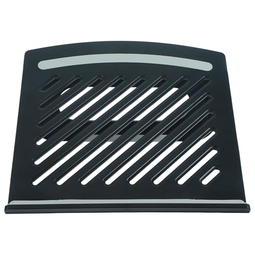 PRETYZOOM Multi-Angle Foldable Laptop Stand Ergonomic Ventilated Laptop Riser Portable Computer Holder for Desk Use Compatible with