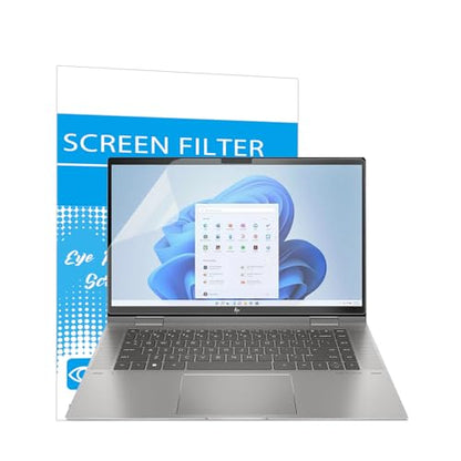 2Pack Anti Glare Screen Protector for HP Envy x360 2-in-1 15.6" Touch Screen 15-ey 15-ew 15t-ew 15z-ey Laptop, 15-ew0023dx 15-ew0013dx 15-ew0797nr 15-ey0013dx 15-ey0023dx 15-ey0000 15z-ey000 15t-ew000