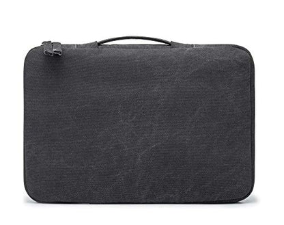 Kinmac 360° Heavy Duty Protective Laptop Sleeve Case Bag Cover with Handle for MacBook Air 13 inch,iPad Pro 13 inch and 13.3 inch HP,Dell,Lenovo,Asus,Acer Laptop (Grey Canvas) - color: Grey, size: 12 inch-13.3 inch