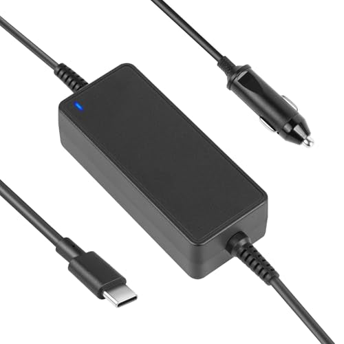TREE.NB 65W 61W 45W USB C PD DC Vehicle Car Adapter Charger for Dell XPS 13 12 Lenovo HP Spectre 1013 G3 ASUS ZenBook Acer Samsung Type C - size: 65W
