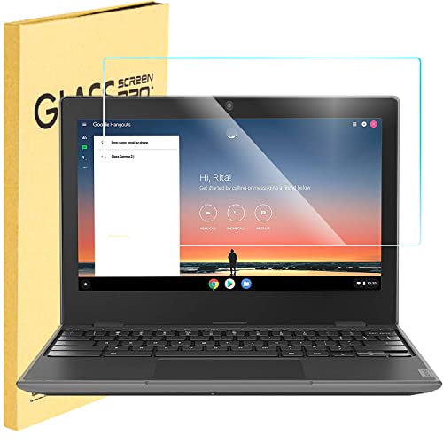 Tempered Glass Screen Protector for 11.6 inch Lenovo IdeaPad 3/Flex 3 Chromebook /Lenovo Chromebook 100e 100w 300e 300w 500e 500w 11.6/ Chromebook N21 N22 N23 11.6, 9H, Bubble Free, Anti Fingerprint - color: 11.6 inch