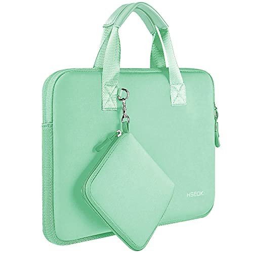 Hseok Laptop Sleeve 13.3-14 inch Case with Small Pouch, Neoprene Computer Bag Compatible with MacBook Neo/Pro 14 M5/M4/M3/M2/M1, Mac Air/Pro 13.3, XPS 14 and Most 13-14 inch Notebooks,G02R02 - color: G02r02, size: 13"-14"