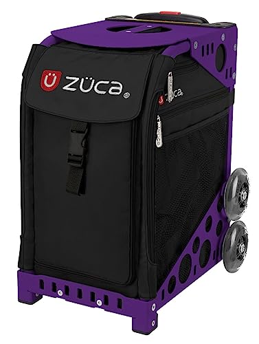 ZÜCA Sport Obsidian Rolling Bag with Purple Frame (flashing wheels) - color: Purple