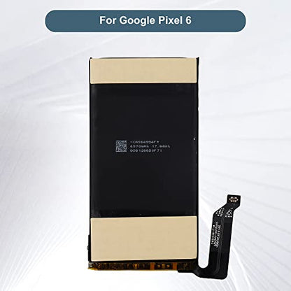 Replacement Battery GMSB3 Compatible with Google Pixel 6 GB7N6 G9S9B16 GMSB3 with Tools