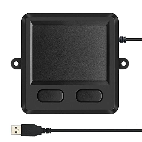 MCSaite Wired USB Touchpad, Portable Trackpad Fit with Professional or Industrial Use for Computer Laptop Mac Notebook