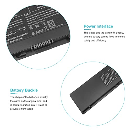 E7440 E7450 Laptop Battery for Dell Latitude 14 7000 E7440 E7450 E7420 7440 7450 PFXCR 34GKR F38HT G95J5 0G95J5 3RNFD G0G2M T19VW V8XN3 E225846 909H5 0909H5 5K1GW 451-BBFT 451-BBOG 451-BBFV 451-BBFY - size: 12.50*3.06*0.27inch E7440