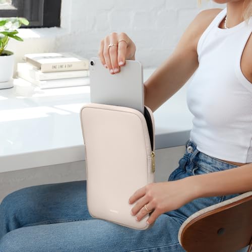 Vandel 9-11 Inch Tablet Sleeve, iPad Sleeve 11 inch Travel Pouch, Fits iPad Pro 11 Inch M4/ 10th Generation 10.9, 9/8th Gen 10.2/ Air 11" 5/4/3 10.9"/10.5", Pro 11 M2, Tab S8/S9 - color: d. Sand, size: 9-11 Inch Tablet