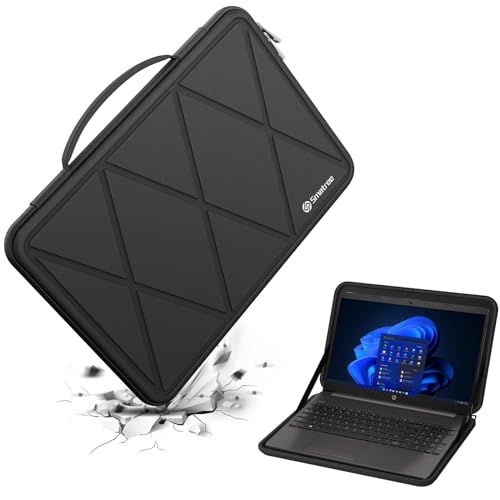 Smatree Hard EVA Protective Case for 16 inch HP Envy x360 2-in-1 16t-ac000 | Compatible for Envy x360 2-in-1 Laptop 16t-ac000, for HP Laptop 15/15t, for HP 255 G9 Notebook PC (X8278) - color: X Series-Black, size: For 15.6 inch HP 255 G9/Envy x360(X8278)