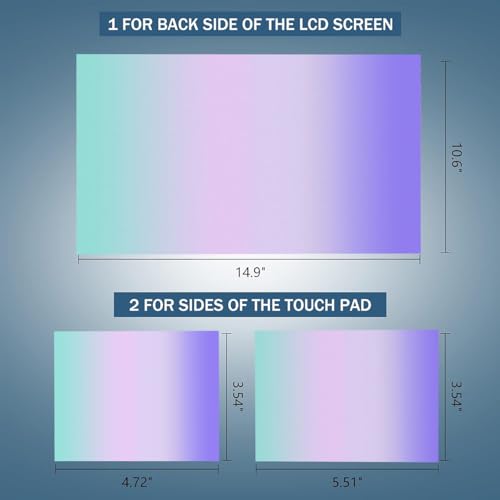 Laptop Notebook Skin Sticker Cover Decal, 12 13 13.3 14 15 15.4 15.6 inch Laptop Vinyl Skin Sticker Cover Art Protector Notebook PC (NEK-66) - color: NEK-66