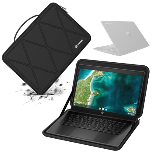 Smatree Hard EVA Protective Case for 14 inch HP Fortis G11 Chromebook | Compatible for 14 inch HP Fortis G11 Chromebook, 14 inch HP Fortis G10 Chromebook, Waterproof and Anti-Shock Bag (X8262) - color: X Series-Black, size: For 14 inch HP Fortis G11/G10 C