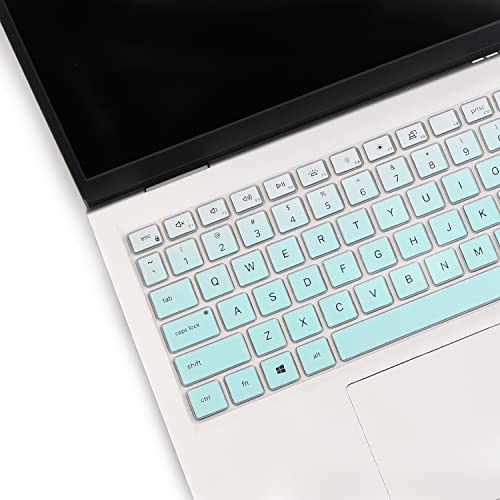 Keyboard Cover for 2026 2025 Dell 15 Laptop DC15250 DC15255 15.6" Dell Inspiron 15 3510 3511 3515 3525 3530 3535 5510 5515 5518 7510 15.6", Vostro 3510 3520 3530 5510 5515 15.6, Inspiron 7610 - color: MintGreen
