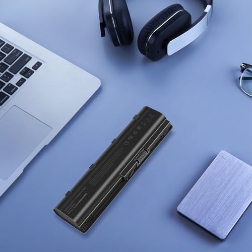 Fancy Buying MU06 MU09 Laptop Battery for HP Spare 593553-001 593554-001 636631-001 584037-001 593550-001 593562-001 Compaq Presario CQ42 CQ56 CQ57 CQ62 Pavilion G7 G6 G4 DM4 - size: 8.07*2.05*0.83inch CQ42