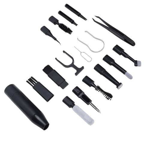 Electronic Cleaning Brush Kit 22-in-1 Professional Cleaning Tools with Brush Tweezers Key Puller Lens Eraser for PC Laptop Keyboard Phone Camera DSLR Screen