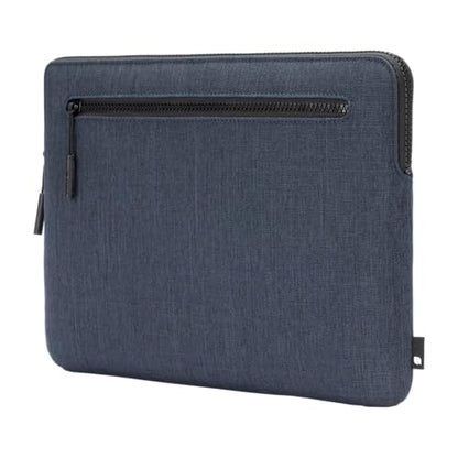 Incase Compact Laptop Sleeve with Woolenex - 14" MacBook/Laptop and iPad/Tablet Sleeve, Computer Case and Cover, Lightweight, Weather Resistant, with Slip Pocket for Accessories - Heather Navy - color: Heather Navy