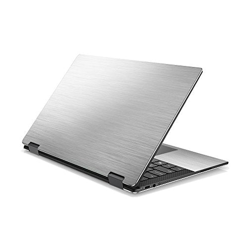 MightySkins Skin Compatible with DELL XPS 13 9365 2-in-1 (2017) - Cold Steel | Protective, Durable, and Unique Vinyl Decal wrap Cover | Easy to Apply, Remove, and Change Styles | Made in The USA