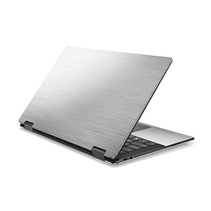 MightySkins Skin Compatible with DELL XPS 13 9365 2-in-1 (2017) - Cold Steel | Protective, Durable, and Unique Vinyl Decal wrap Cover | Easy to Apply, Remove, and Change Styles | Made in The USA