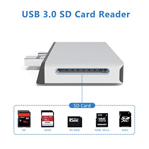 Surface Pro 7 Hub Docking Station with 4K HDMI Adapter+100M Ethernet LAN+ USB C Audio & Data Transfer Port + USB Port* 2+SD Card Reader Converter Combo Adaptor for Surface Pro 7 - style: For Surface Pro 7