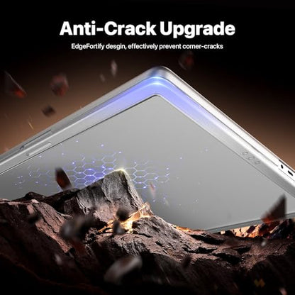 Macaset for MacBook Pro 14 inch Case M5 M4 M3 M2 M1 2026-2021 Laptop Cover | Anti Crack, Clear Matte, Fingerprint & Scratch Resistant, Protective Laptop Hard Shell, Close Seamless, Ultra Thin, Snap Fit - color: Matte Clear