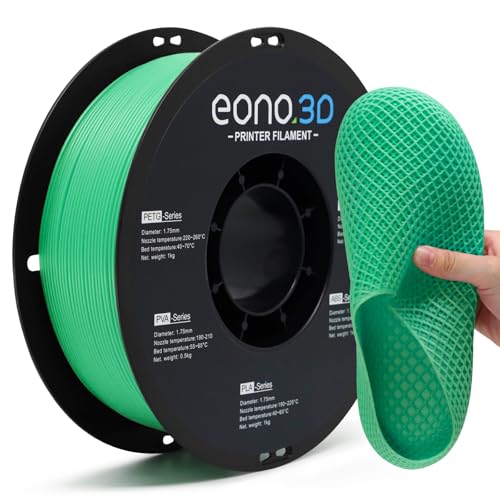 Matte TPU Filament 1.75mm, 1kg - Shore 95A Flexible & Durable TPU, Matte Green, Low-Gloss Matte Finish, Minimal Layer Lines, for Phone Cases, Wearables & Functional Parts - color: Matte Green Tpu