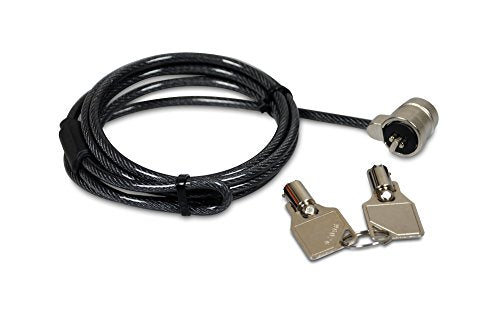 Port Designs Keyed Security Cable Laptops/Desktops/Monitors Projectors - style: Keyed Lock