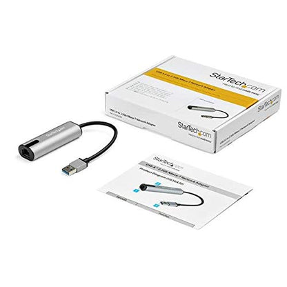 StarTech 2.5GbE USB-A to Ethernet Adapter, USB 3.1, Multi-Speed, NBASE-T