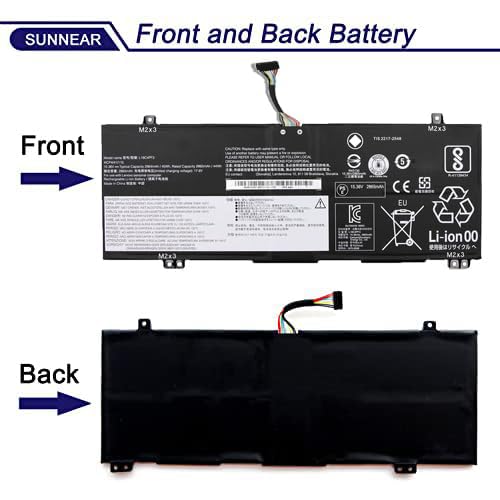 L18C4PF3 Laptop Battery Replacement for Lenovo IdeaPad Flex-14API Flex-14IML Flex-14IWL C340-14API C340-14IWL C340-14IML S540-14API S540-14IML S540 14IWL L18M4PF4 L18M4PF3 L18C4PF4 5B10T09081 - size: 10.51*4.88*0.94 inches L18C4PF3