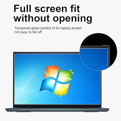 14" Laptop Screen Protector, Tempered Glass Protector for HP/Dell/Sony/Gateway/Samsung/Lenovo/Acer/MSI/LG/Razer Blade Aspect Ratio 16:9 Laptop 14inch, 9H Hardness, Fingerprint Resistant, Bubble Free - size: 14 Inch (16:9 Aspect Ratio)