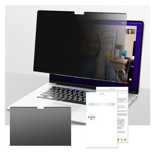 Magnetic Privacy Screen for Studio Display, Ultra Thin 0.4mm Easy Removable 13.3-16 Inch Laptop Privacy Screen Protector (Color : PET, Size : 14in/306x201mm) - size: 14in/306x201mm