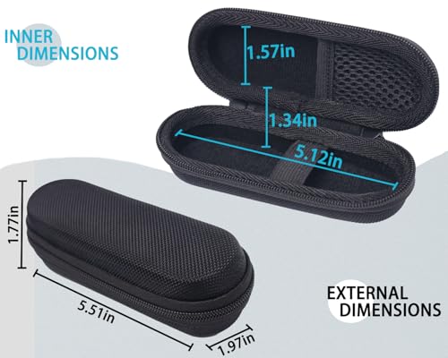 Hard EVA Case Replacement Compatible with DinoFire/Logitech Wireless Presenter R400/R500/R800 Wireless Presentation Remote Clicker(CASE ONLY)
