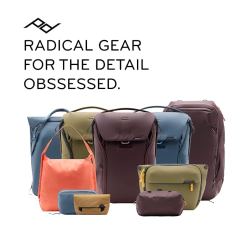 Peak Design Travel Duffelpack 45-65L, Ocean, Weatherproof Duffel Backpack, Expandable Design, Extra-Long Zip Path, Stowable Straps, Fits Packing Cubes and Camera Cubes, Versatile Duffel Bag for Travel - color: Ocean