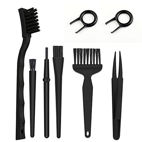 6 / 8Pcs Professional Electronic Cleaning Brushes Set Screen Cleaner Kit for Laptop Computer Keyboard Camera Electronics Brush Set - color: 6 Piece Set