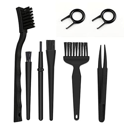 6 / 8Pcs Professional Electronic Cleaning Brushes Set Screen Cleaner Kit for Laptop Computer Keyboard Camera Electronics Brush Set - color: 6 Piece Set