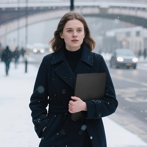 BlueSwan for MacBook Air 13 inch Case, M5 M4 M3 M2 2026-2022 Laptop Cover | 100% Match Official Color, Matte Grippy Texture, Scratch Resistant, Easy to Snap on, Air 13.6 Protective Hard Shell - color: Matte Black