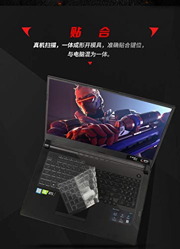 Laptop Ultra Thin Clear Transparent Tpu Keyboard Cover Protectors for ASUS ROG Strix G G731GV G731GU G731GW 17.3"