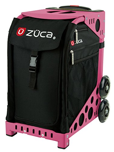 ZÜCA Sport Obsidian Rolling Bag with Pink Frame (flashing wheels) - color: Pink