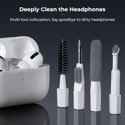 K&F Concept 20-in-1 Keyboard Cleaning Kit Laptop Cleaner with Lens Cleaning Pen, Multifunctional Electronic Device Cleaning Tool, for iPhone AirPods MacBook iPad Camera