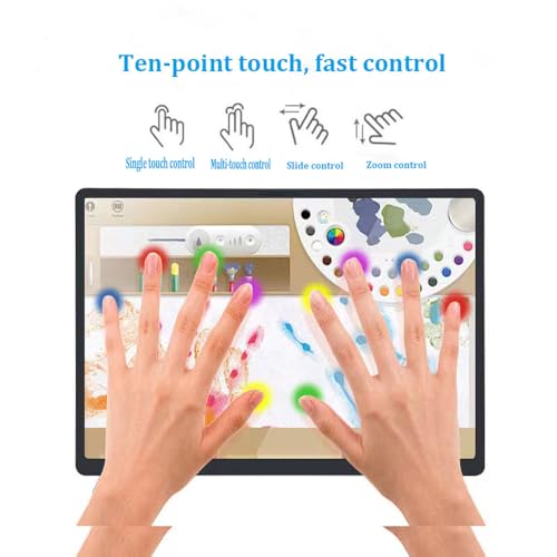 14" Portable Touchscreen Travel Monitor 1920 * 1200P IPS/HDR Laptop Screen Extender for Gaming and Computer Display, Compatible with Laptop PC Phone PS4/PS5 Switch - size: 14"
