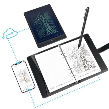 Ophaya Digital Smart Pen Smart Notebook and Board Writing Set for Note Taking | Gifts for Adults Women Men Coworkers Teachers Students Friends | Sync Paper Notes to Phone Instantly | Convert to Text - size: 3in1 set