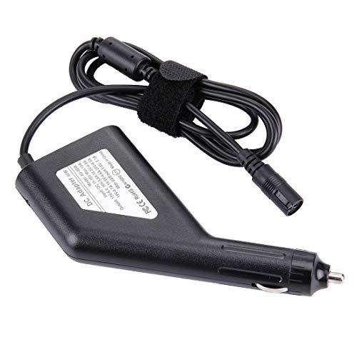 Daguys Laptop Notebook Power 90W Universal Car Charger with 8 Power Adapters & 1 USB Port for, Sony, for ASUS, Acer, IBM, HP, Lenovo (Black)
