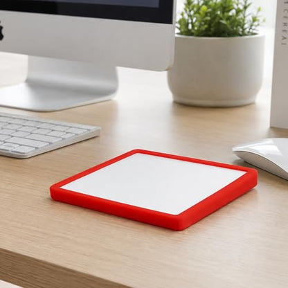 Silicone Cover for Magic Trackpad 2 & USB-C, Anti-Slip Washable Protective Case, Thin Skin Protector for Apple Magic Trackpad - color: Red