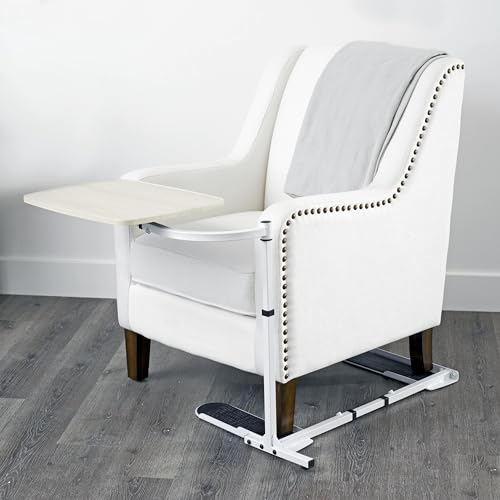 Stander Wonder Tray, Adjustable Swivel Table, Large Laptop Stand, Couch Desk, Side Tables & Gaming Bench, TV-Trays for Eating on Couches, Chairs, Recliners, Maple - color: Maple, size: Large