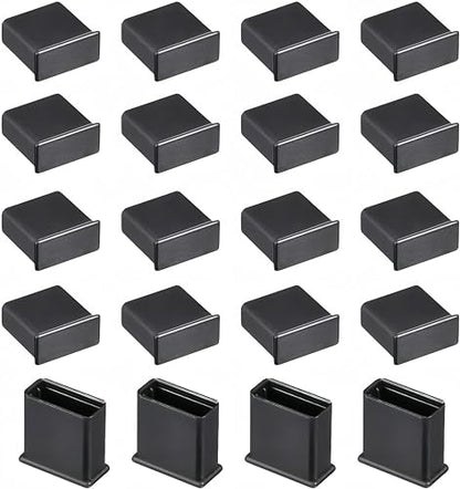 20Pcs Black PE USB 2.0 Port Anti-Dust Stopper Cap Cover for USB, Charging, Data Cables; Dust-Proof, Easy to Use - size: USB-2.0