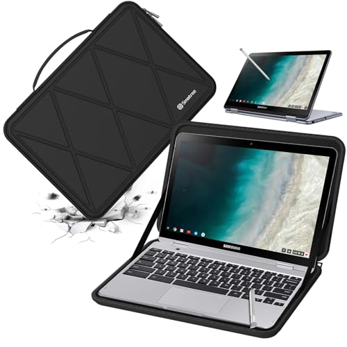 Smatree Hard EVA Protective Sleeve Case Compatible for 12.2 inch Samsung Chromebook Plus, 12.2 inch Samsung Chromebook Plus Notebook Sleeve Bag(Not for 15 inch) (X8019) | Compatible for 12.2 inch Samsung Chromebook Plus (Not for 15 inch) (X8019) - color: