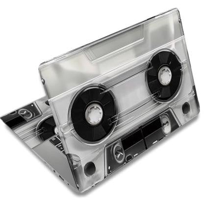 SUPERDANT Laptop Skin Sticker Retro Cassette Tape Laptop Decals Personalized Universal Notebook Computer Wrap Vinyl Skin Stickers Cover Art Decal Removable 12-15.6 Inch Scratch-Resistant Gifts
