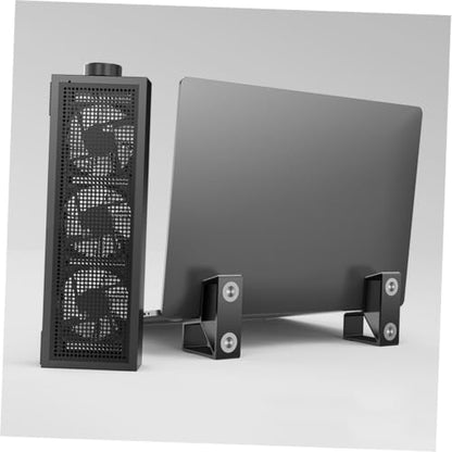 Speed RGB Gaming Laptop Cooling Pad with Stand Ergonomic Notebook Cooler Rack for Overheat Prevention and Comfortable Viewing Angle Laptop Accessory