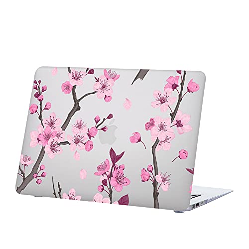 Hard Cover Compatible with MacBook Air 11 inch Case 2015 2014 2013 2012 2011 2010 Realease Model A1465 A1370, Color Printing Matt Plastic Hard Protective Shell Cover Case - Pink Flower - color: 1028 Pink flower, size: Air 11" 2010-2015(A1370/A1465)