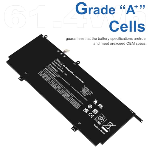 SP04XL L28764-005 Laptop Battery for HP Spectre X360 13-AP0000 13-ap0xxx 13-ap0013dx 13-ap0023dx 13-ap0033dx 13-ap0053dx 13-ap0000na 13t-AP000 CTO SP04061XL HSTNN-IB8R HSTNN-OB1B L28538-AC1 TPN-Q203 - size: 11.1*4.17*0.19inch SP04XL