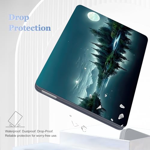Tuiklol for 2026 MacBook Neo 13 Inch A18 Pro Chip Case, (Model A3404) Anti-Scratch Anti-Drop Slim Hard PC Shell Case with Shockproof Protective MacBook Neo Laptop Cover, Night Dark Forest - color: Night Dark Forest