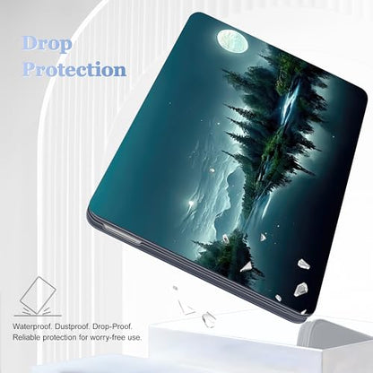 Tuiklol for 2026 MacBook Neo 13 Inch A18 Pro Chip Case, (Model A3404) Anti-Scratch Anti-Drop Slim Hard PC Shell Case with Shockproof Protective MacBook Neo Laptop Cover, Night Dark Forest - color: Night Dark Forest