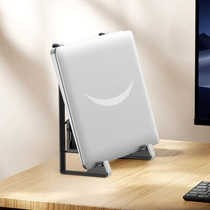 Quick Setups Laptop Stand Double Mode Side and Vertical Brackets for Ergonomic Postures ABS Silicone Build Universals Laptop Stand